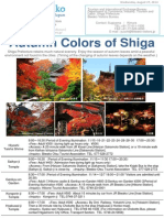 Autumn colors of Shiga