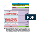 Filing Fees Master Calculator 2013