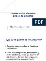 1 Química de Los Alimentos Disciplinas Afines - Morante