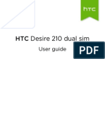 HTC Desire 210 - HTC Desire 210 Dual User Guide