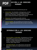 Introducción a Los Derechos Humanos