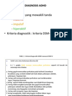 ADHD (Diagnosis, Terapi, Prognosis)