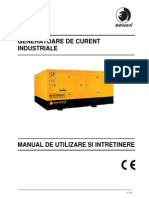 Generatoare Industriale - Manual de Operare