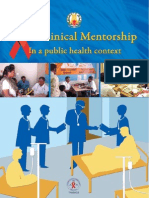 Clinical Mentorship in Public Health Settings