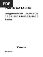 Ir Adv C5051 5045 5035 5030 Parts Catalog Screw Equipment