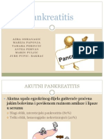 Pankreatitis Prezentacija