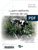 Capim Elefante Formas de Uso Na Alimentação Animal