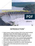 Scope of Hydro Power Projects