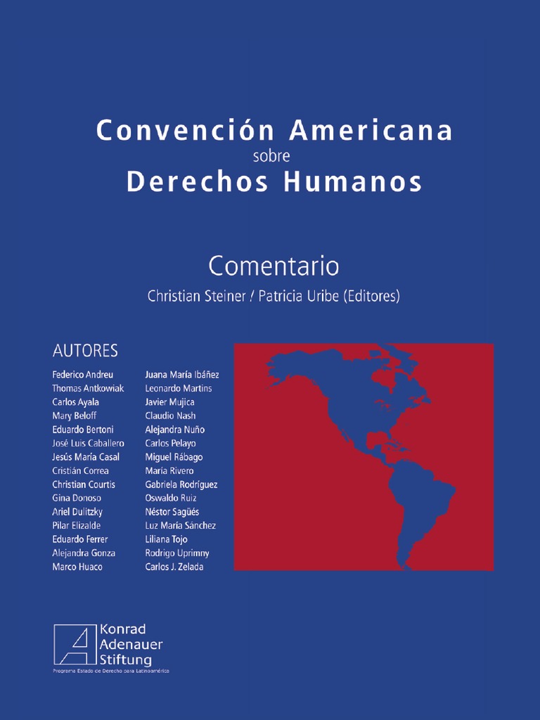 Convención Americana Sobre Derechos Humanos Comentarios y Concordancias PDF