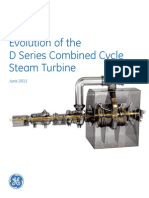 Evolution of the D Series Combined Cycle Steam Turbine