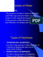 Hardness of Water: Definition