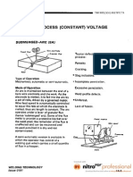 Submerged Arc SAW A Flat Arc Process