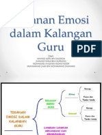 Tekanan Emosi Dalam Kalangan Guru