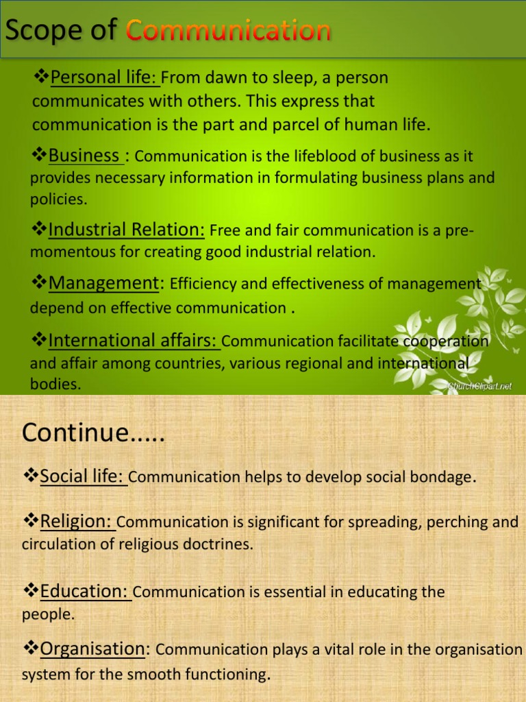 Scope Of: Personal Life - Business | PDF | Career & Growth