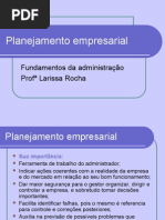 Planejamento empresarial - aula dia 04-05 e 07