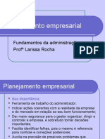 Planejamento Empresarial - Aula Dia 04-05 e 07