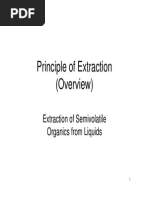 Principle of Extraction (Overview)