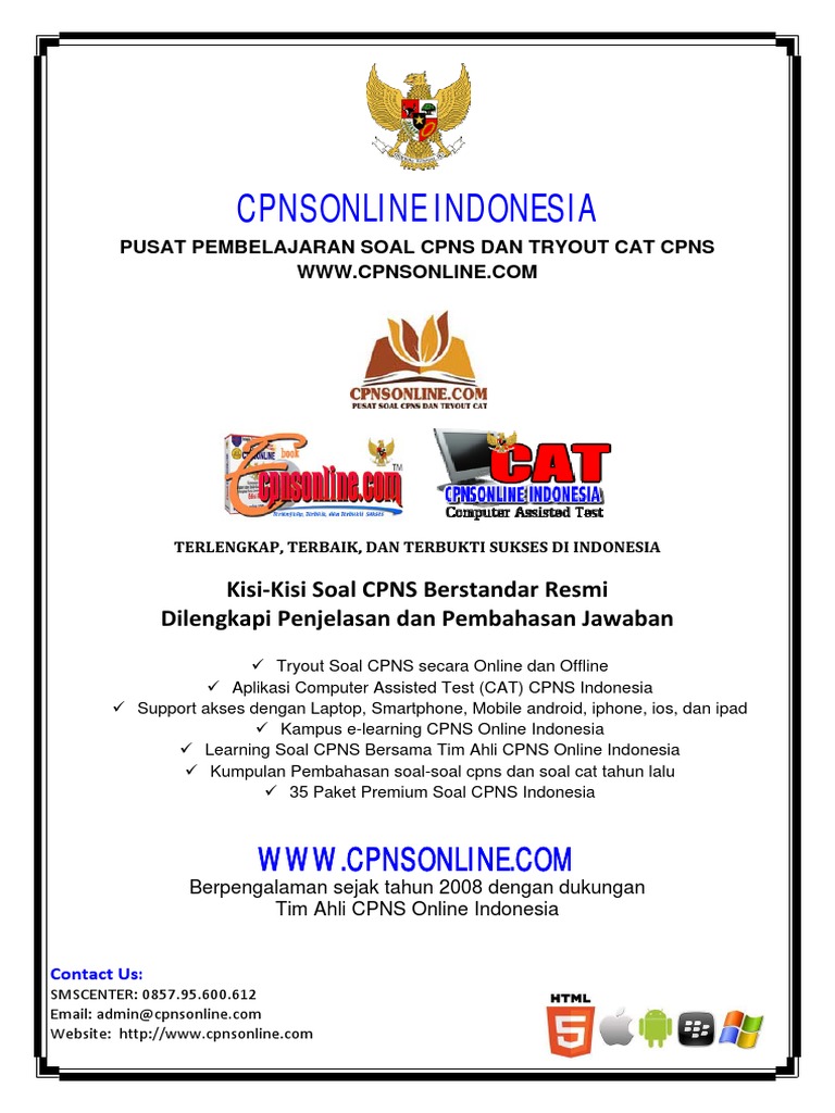 Cpns Online Indonesia Tryout Ke 42