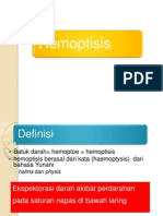 Hemoptisis Slide