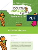 Productive Ramadan Online Course Prospectus