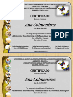 Certificados Ana