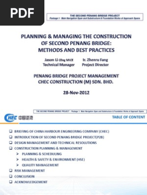 Penang 2 Nd Bridge Pdf Deep Foundation Geotechnical Engineering
