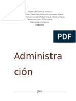 Trabajo de Administracion