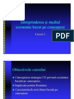 Modulul 2 Intreprinderea Si Mediul Economic Bazat Pe Cunoastere