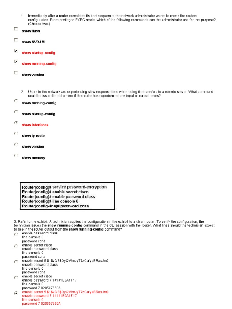 Cisco Router Configuration Commands Guide | PDF | Router (Computing ...