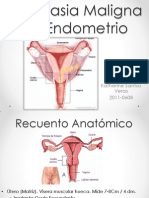 Neoplasia Maligna de Endometrio