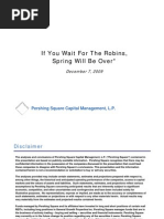 Download ICSC Mall REIT Presentation 12-7-2009 by Terry Tate Buffett SN23853748 doc pdf