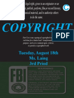 Copyright Poster