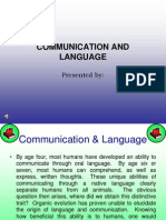 Communication and Language