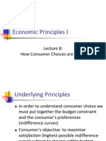 Economic Principles I: How Consumer Choices Are Made