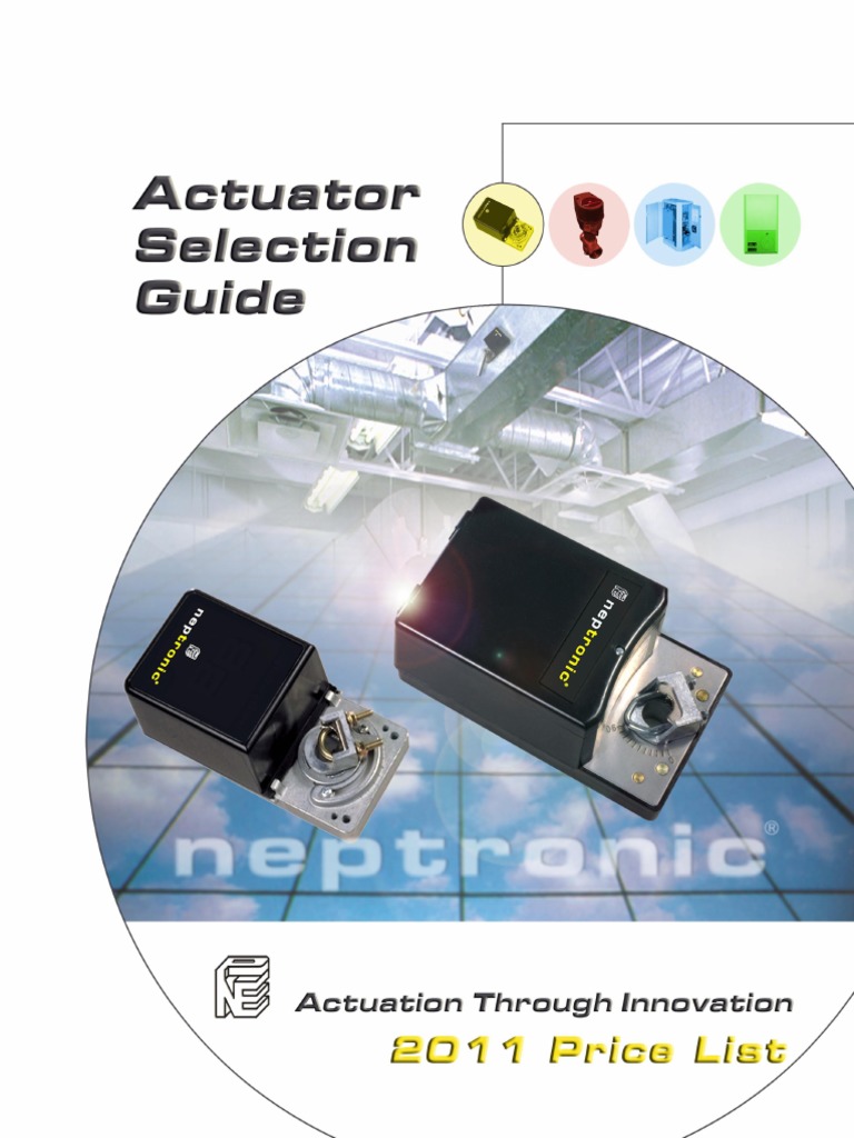 Actuator Catalog PDF Switch Resistor
