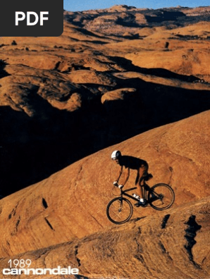 1989 Cannondale Bicycle Catalog PDF