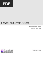 CheckPoint R65 Firewall SmartDefense AdminGuide
