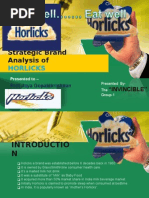 Strategic Brand Analysis of Horlicks