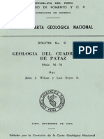 Geología - Cuadrangulo de Pataz