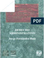 Derecho Administrativo - Carlos Fernandez Ruiz
