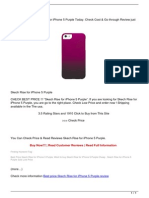 Best Price Skech Rise For Iphone 5 Purple Review