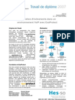 Corrélation D'évènements Dans Un Environnement VoIP Avec ExaProtect