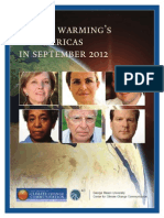 Global Warming’s Six Americas, September 2012