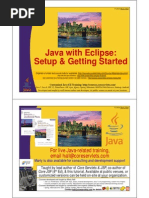 Java With Eclipse: Setup & Getting Started: For Live Java-Related Training