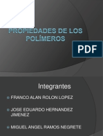 Propiedades de Los Polímeros