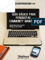 Guia Basica para Periodistas Community Manager