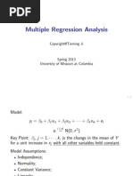 Multiple Regression Analysis