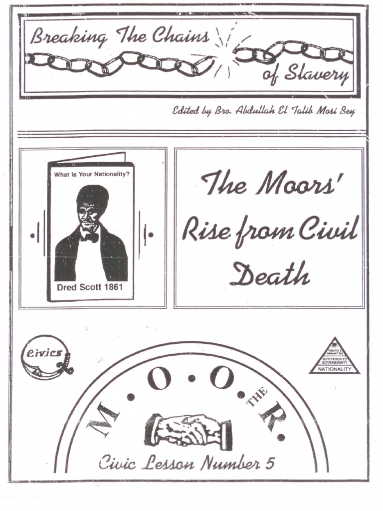 The Moors' Rise From Civil Death - LESSON BOOK #5