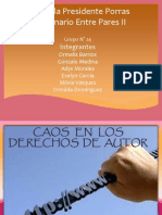 caos derecho de autor