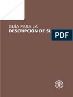 Decripcion de Los Tipos de Suelo Segun La Fao